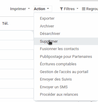 Odoo image et bloc de texte