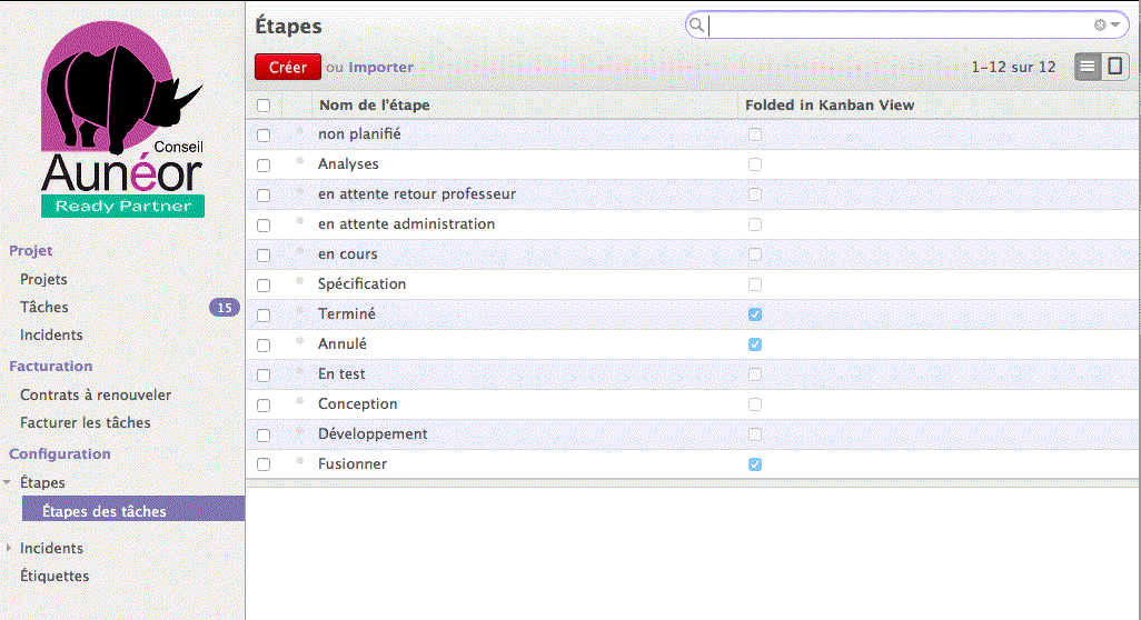 Odoo text and image block